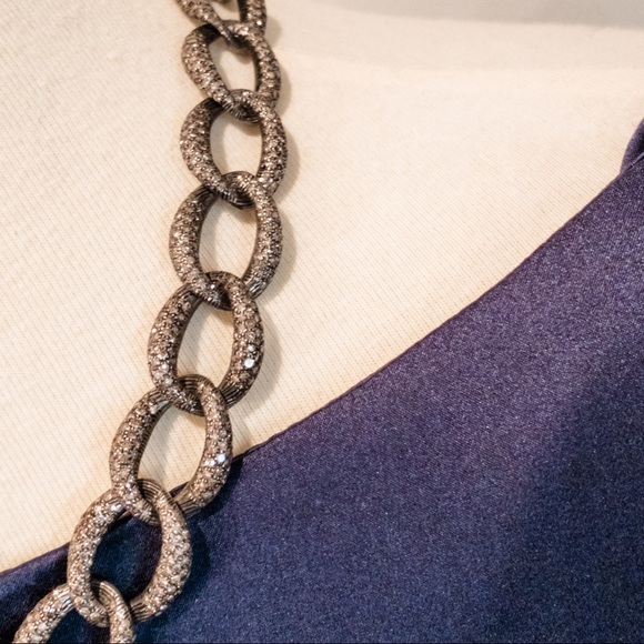 Devon Page McCleary Pavé Chain Link Necklace - Picture 6 of 9